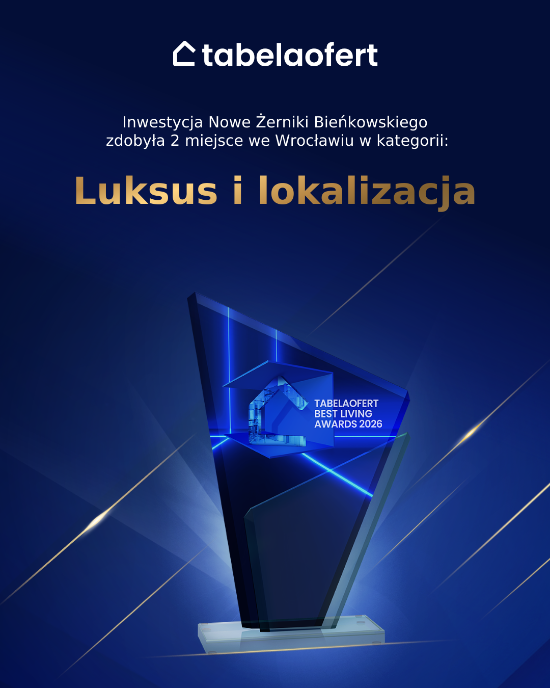 Nowe Żerniki Bieńkowskiego II z wyróżnieniem w konkursie Best Living Awards!